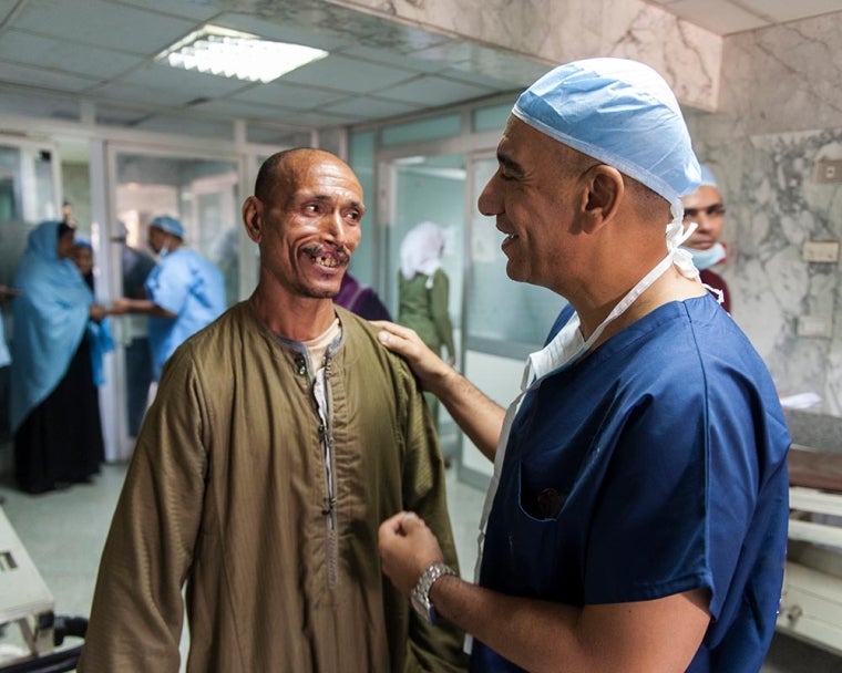 hamed at hosptial